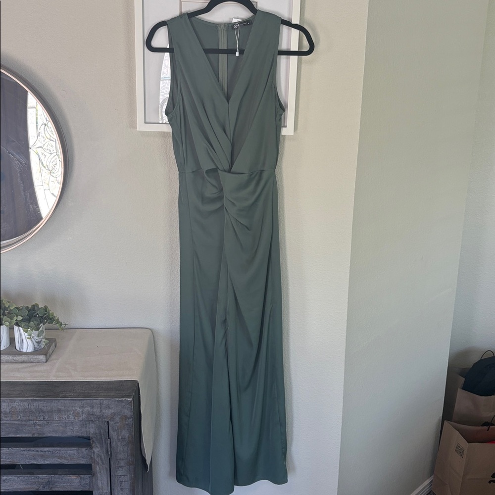 Pretty Graden Elegant Green Sleeveless Dress